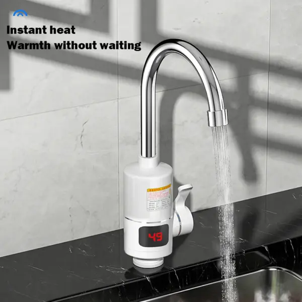 Electric Kitchen Instant Water Heater Tap 3000W - Image 2
