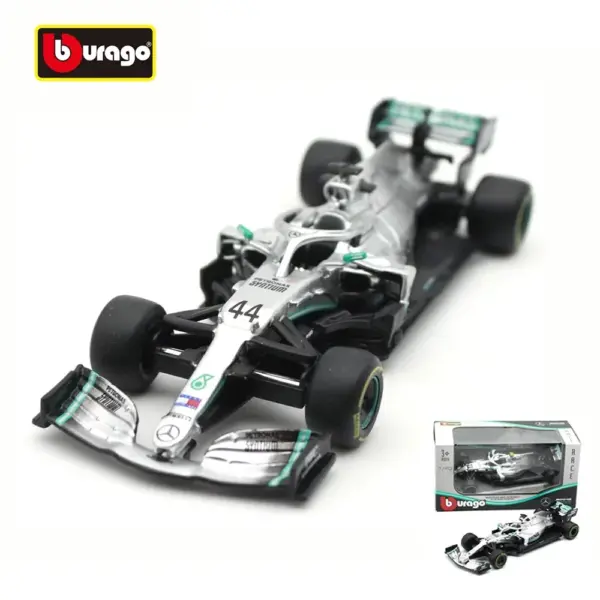 Bburago 1:43 Mercedes Benz W10 F1 Model Car - Image 3
