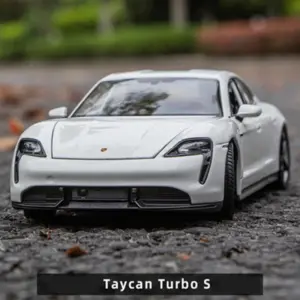 Welly 1:24 Porsche Taycan Turbo S Diecast Model 13 Sa0f428e2066b4474b0cf4ffc1d5b7b04O