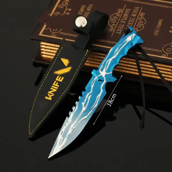 Valorant Melee Reaver 2.0 Karambit Keychain - Image 9