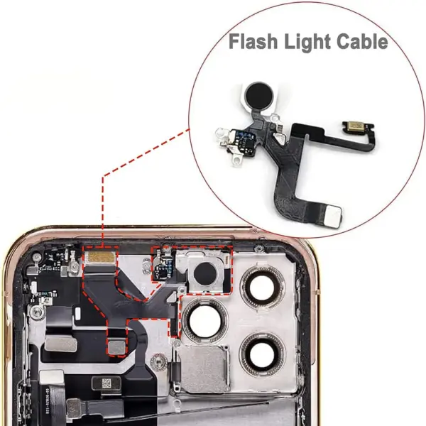 iPhone 12/13 Mini Pro Max Flash Light Flex Cable Replacement - Image 3