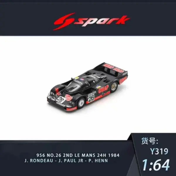 Tiny Sparky 1:64 Porsche Diecast Model Collection - Image 2