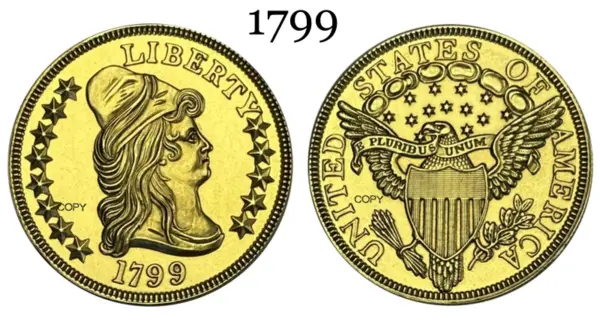 Capped Bust Liberty Commemorative Replica Coin - Image 5
