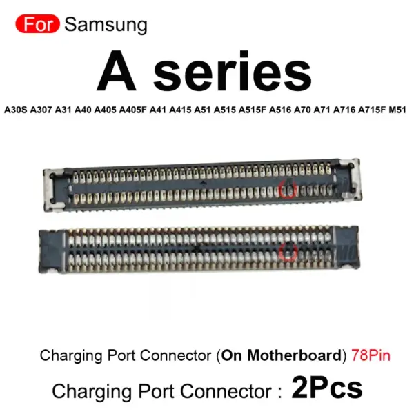 Samsung A30S A31 A40 A405 Charging Port Connector - Image 4