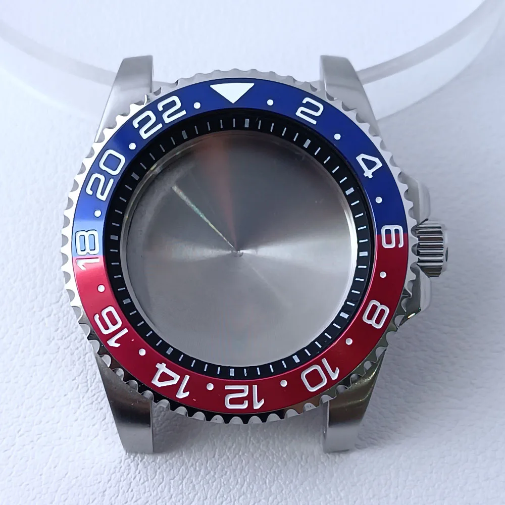 40.5mm Stainless Steel GMT Watch Case NH35/NH36 28 40.5mm Stainless Steel GMT Watch Case NH35/NH36 - Image 28