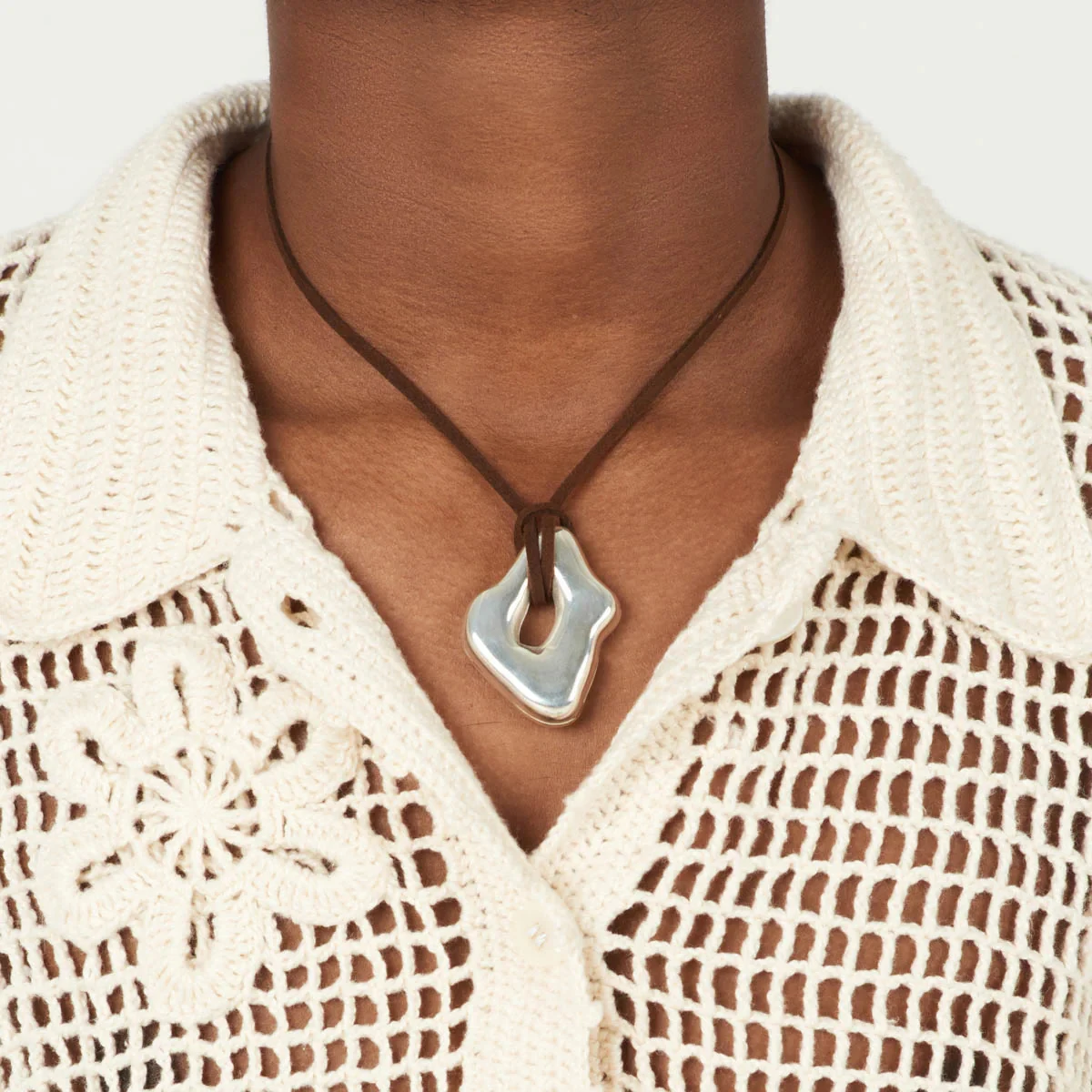 Trendy Geometric Stainless Steel Necklace 3 Trendy Geometric Stainless Steel Necklace - Image 3