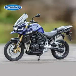 Welly 1:18 Triumph Tiger Alloy Model Motorcycle
