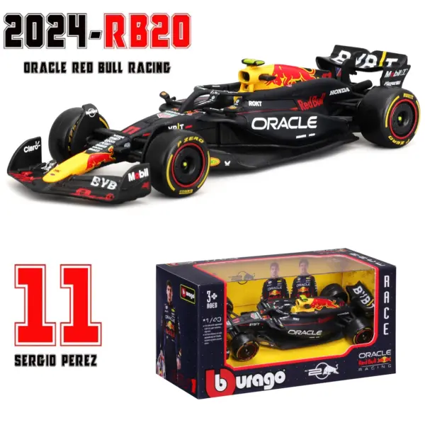 Bburago 1:43 Mercedes-AMG W14 Racing Car Model - Image 19