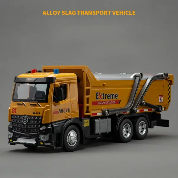 Big Alloy Engineering Diecast Vehicles Set for Kids - Image 14