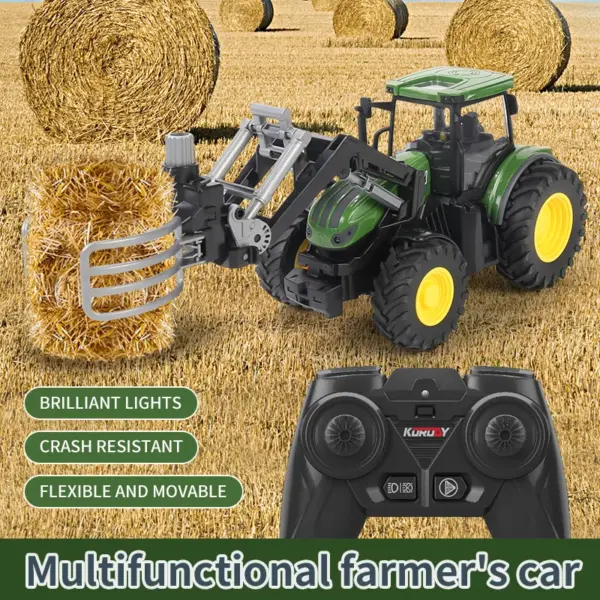1/24 Scale Remote Control Farm Tractor - Image 4