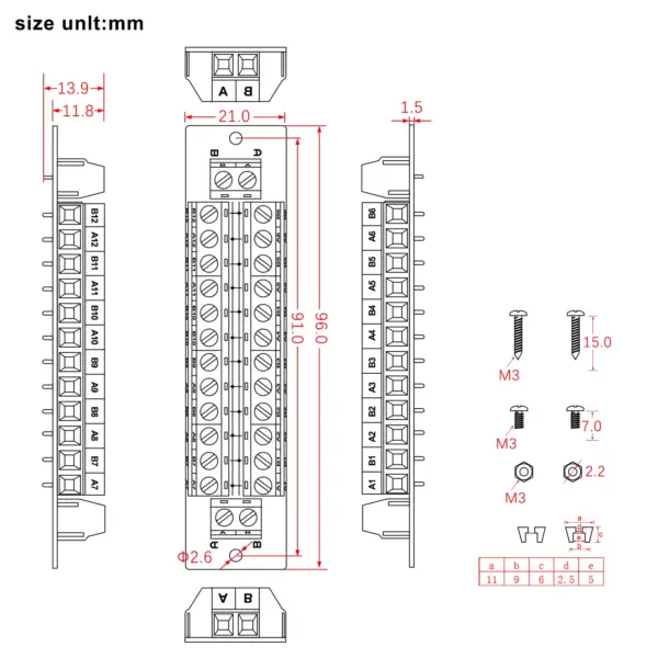 Power Distributor PCB014 Set of 2 Units 10A - Image 4