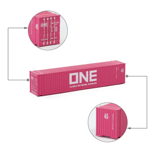 N Scale 45ft Shipping Containers with Magnets - Image 17
