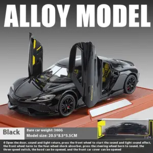 1:24 Gemera GT Diecast Model Car with Sound 28 Sa1ec2572181f4939957a2889bdc21bbcC