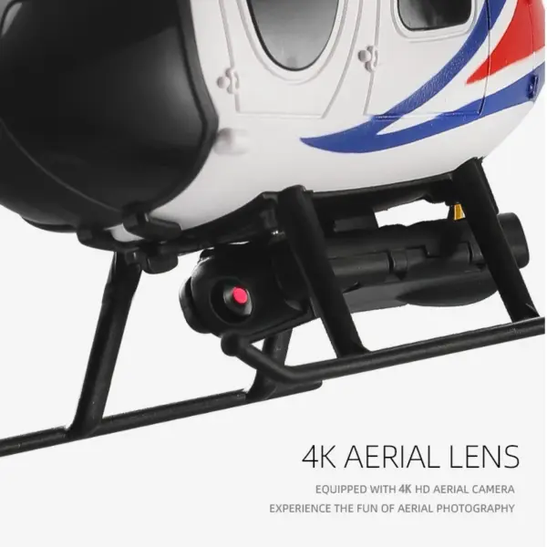 RC Military Helicopter with 4K Camera - Image 3