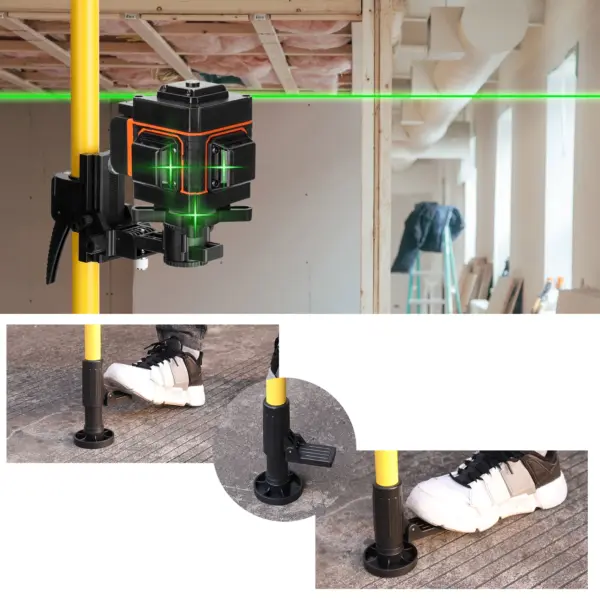 Height Adjustable Telescopic Laser Level Stand - Image 5