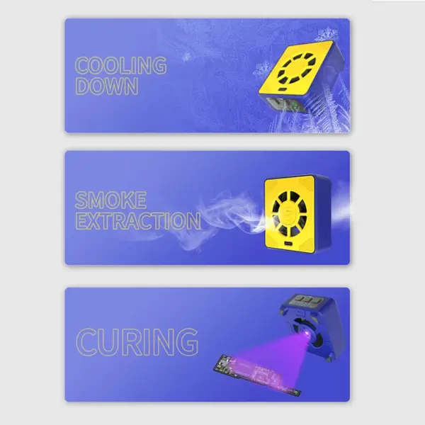 MECHANIC CUV-3 UV Curing Lamp with Fan - Image 3