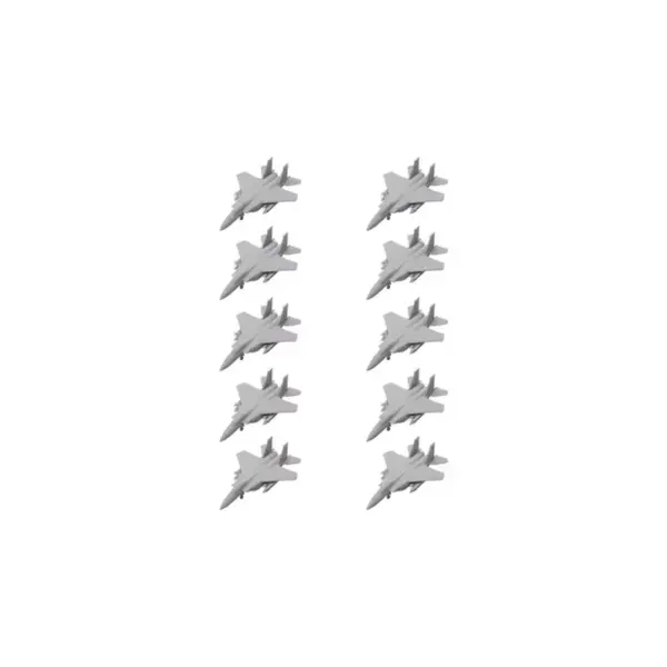 10PCS F-15E Strike Eagle Resin Model Set - Image 8