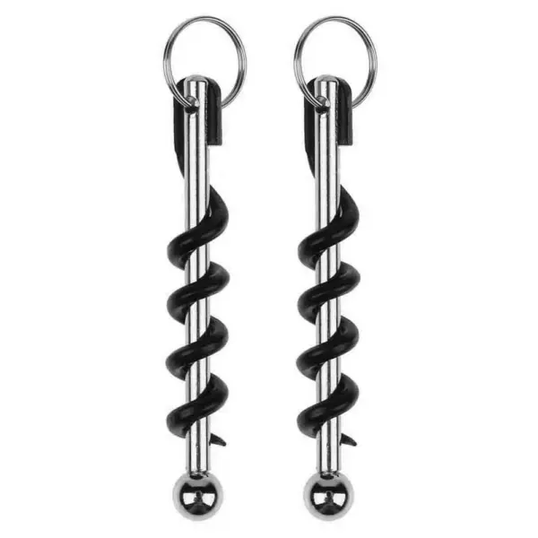 Mini Portable Wine Bottle Opener with Keychain - Image 10