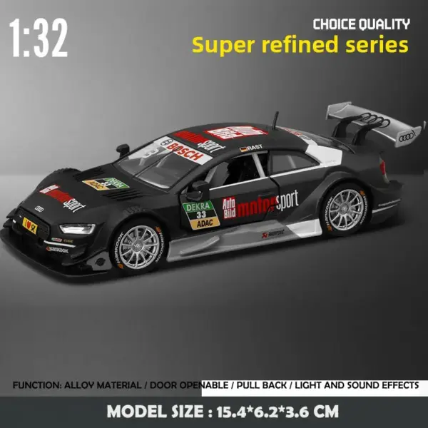 1/32 Audi RS5 DTM Rally Car Diecast Model - Image 8