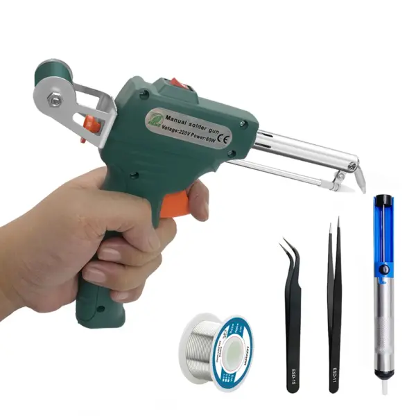 80W Automatic Soldering Iron Gun with Tin - Image 14