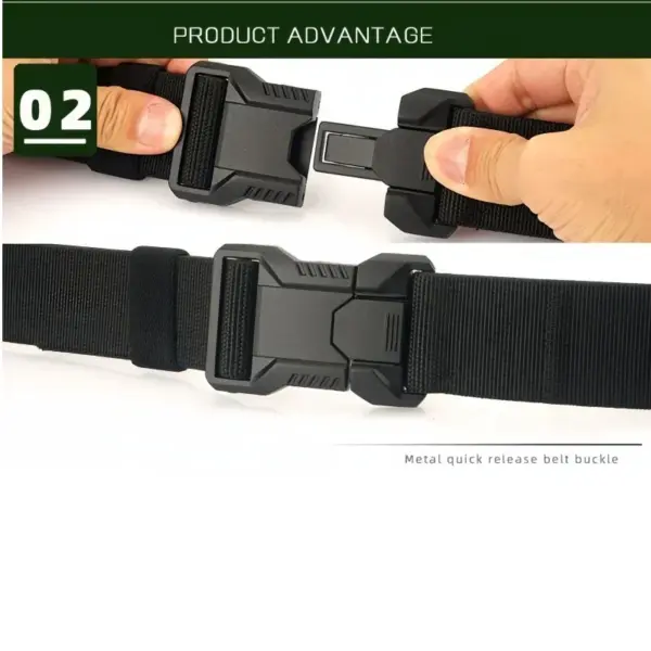Breathable Elastic Men’s Belt Model YD139 - Image 5