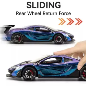 1:24 P1 Sports Car Toy Model Diecast Alloy 12 Sa2d2d28bd28d4480a7a6105c3da20d1dV 1