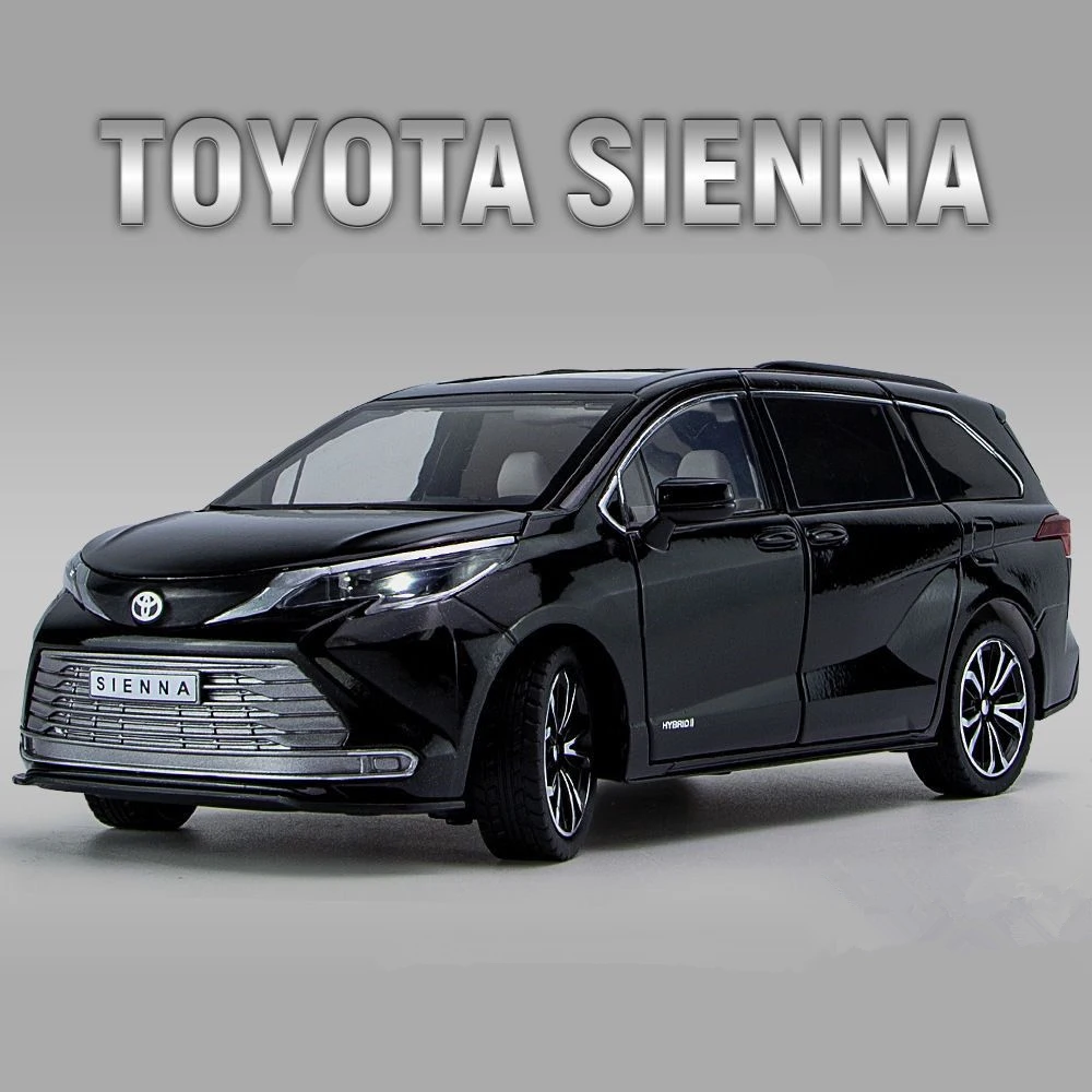 1:24 Toyota Sienna MPV Alloy Model Car 7 1:24 Toyota Sienna MPV Alloy Model Car - Image 7