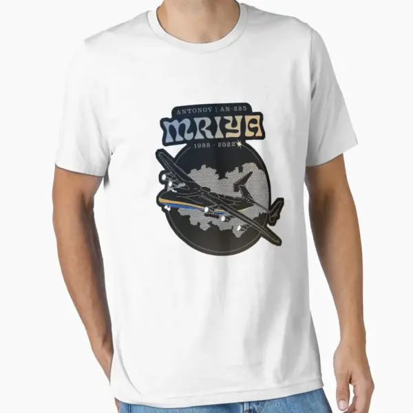 Antonov AN225 Mriya Cargo Aircraft T-Shirt - Image 8