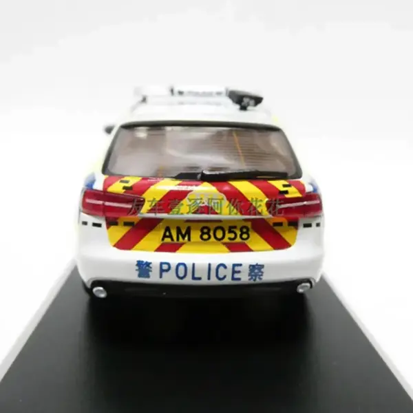 Hong Kong Police Resin Model Audi A6 Avant 1:43 - Image 5