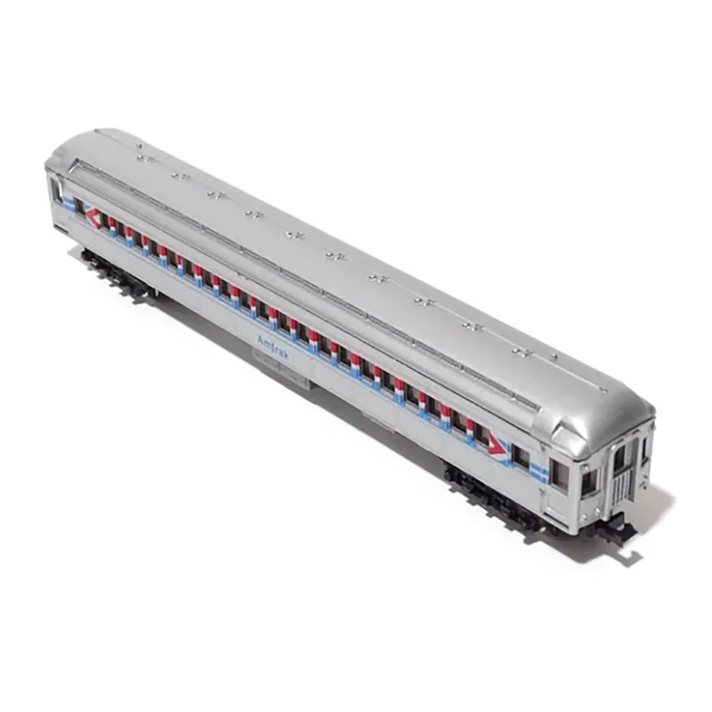Diecast Nscale 1/160 Amtrak Passenger Car Model 2 Diecast Nscale 1/160 Amtrak Passenger Car Model - Image 2