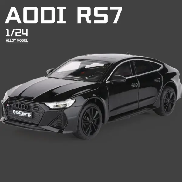 1:24 Audi RS7 Coupe Metal Diecast Model - Image 8