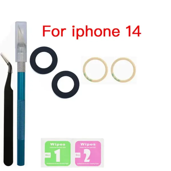 Replacement Back Camera Glass Lens for iPhone 11-14 - Image 21