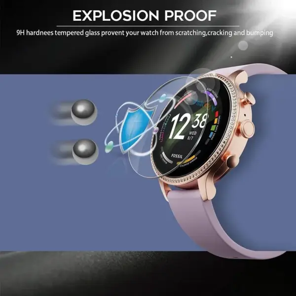 5PCS Tempered Glass for Michael Kors Watches - Image 6