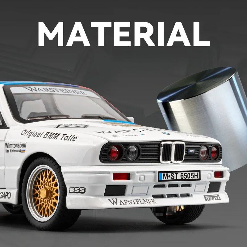 Simulation 1:24 BMW M3 Diecast Racing Car Model 4 Simulation 1:24 BMW M3 Diecast Racing Car Model - Image 4