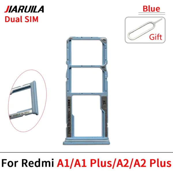 Dual Micro SIM & SD Card Tray for Xiaomi Redmi A1/A2/A3 - Image 4