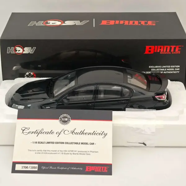 1/18 Scale HSV GTSR W1 Phantom Diecast Car Model - Image 2