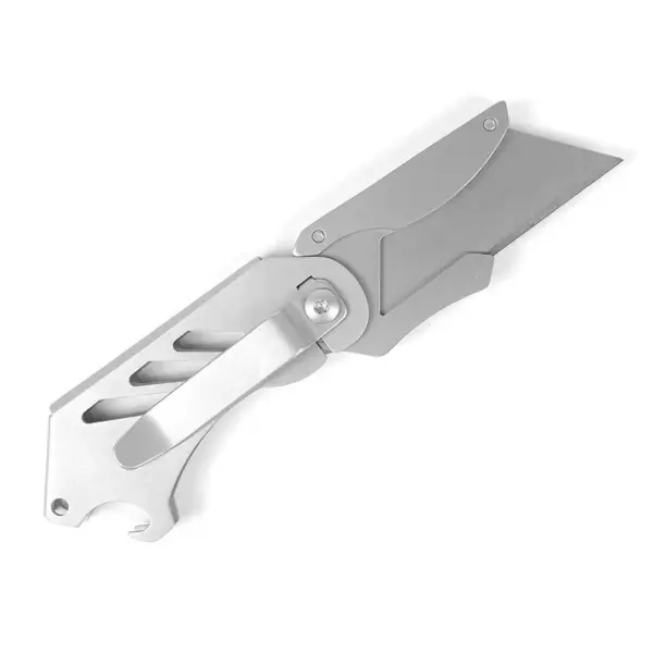 Stainless Steel Folding Utility Knife SK5 Blade - Image 8