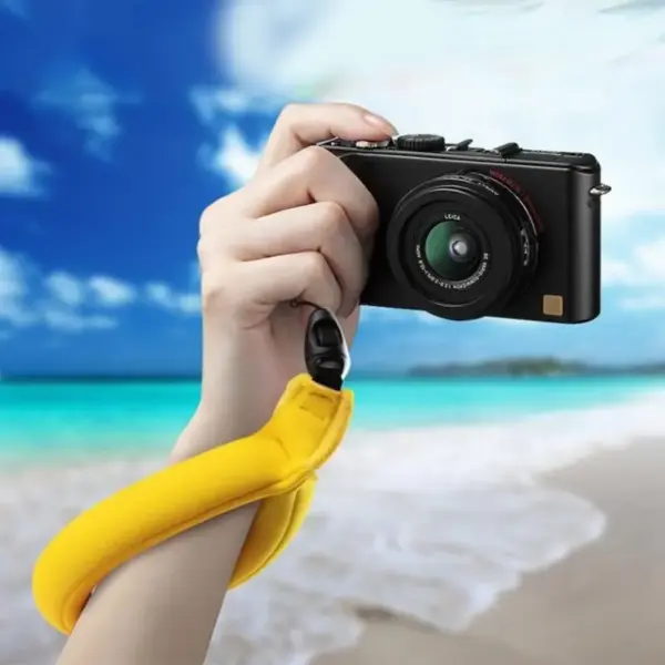 Yellow Floating Foam Wrist Strap for GoPro - Image 5