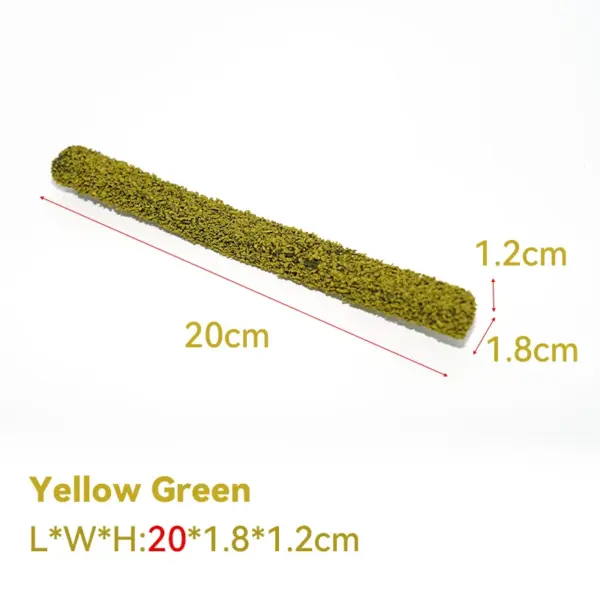 50cm 1m Green Shrub Strips Miniature Model - Image 9