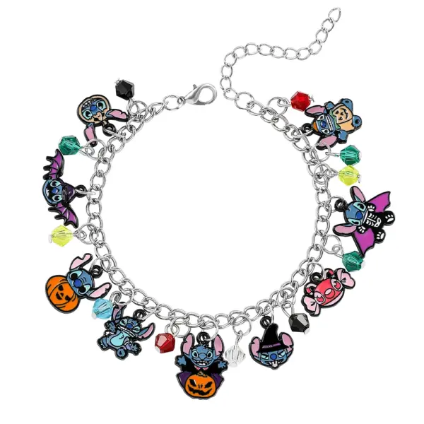 Stitch Silver Plated Charm Bracelet for Women - Image 7