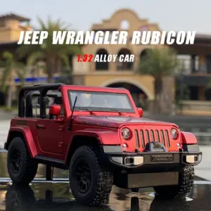 1:32 Jeep Wrangler Rubicon Diecast Model Car 13 Sa4aa0a9bc3b9471bbf0327018c58ec03L