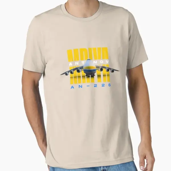 Antonov AN225 Mriya Cargo Aircraft T-Shirt - Image 9
