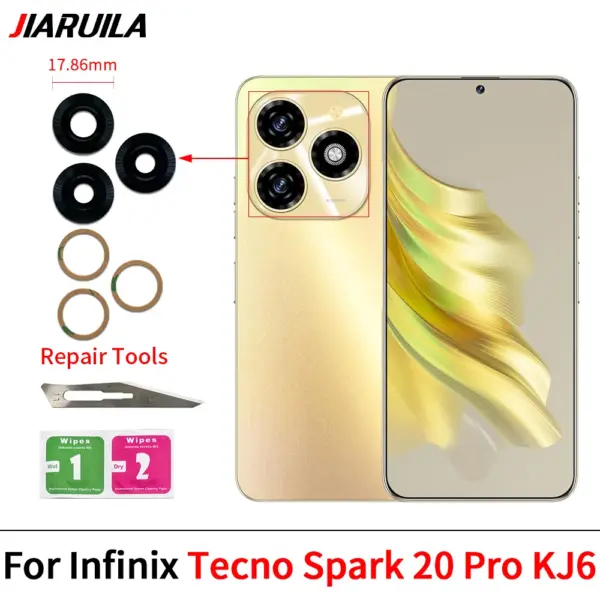 Rear Camera Glass Lens Cover for Infinix Spark 10 Series - Image 6