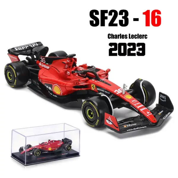 Ferrari SF24 SF23 1:43 Diecast Model Car - Image 13