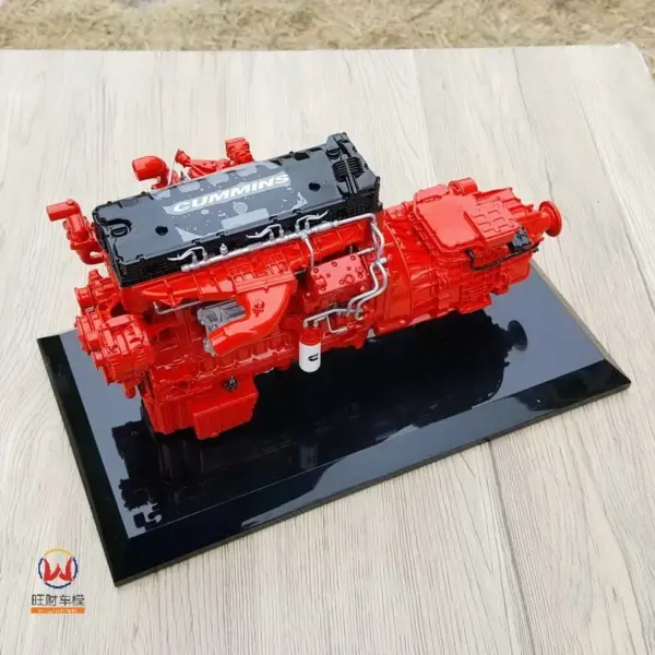 1:10 Scale Diecast Alloy Cummins M15 Model - Image 5