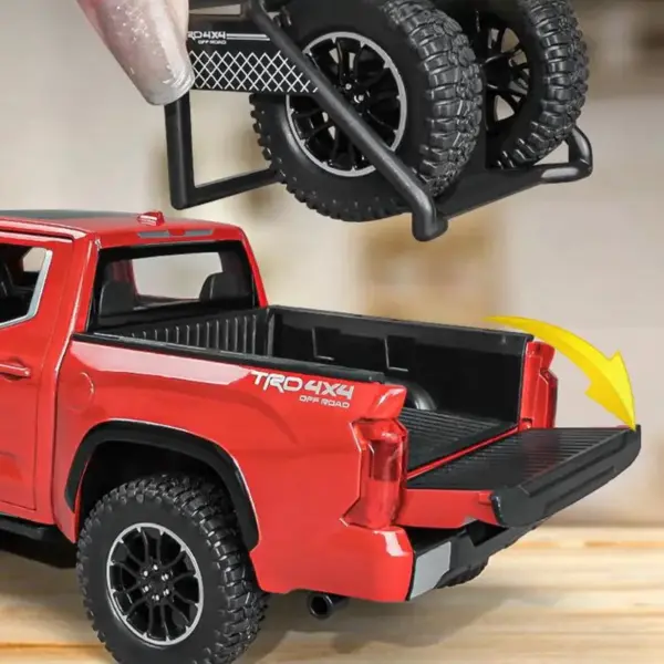 1/24 Toyota Tundra TRD Diecast Model Truck - Image 5