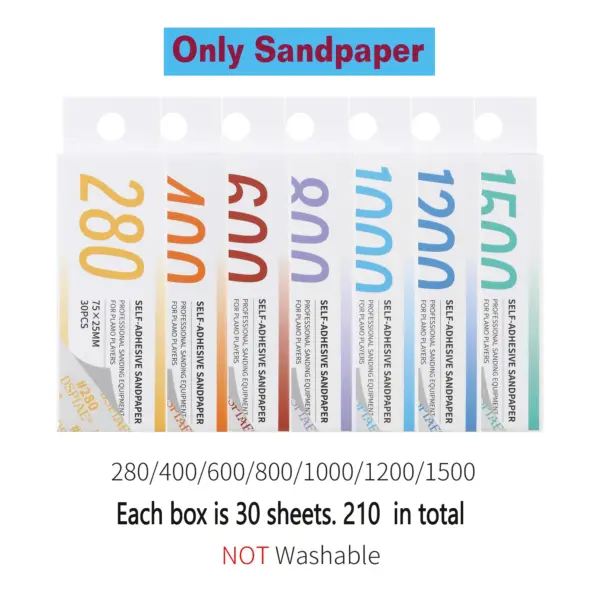 Self-Adhesive Sandpapers with Grinding Block - Image 8