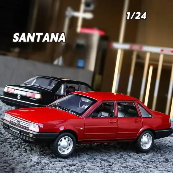 VW Santana Retro Diecast Car Model 1:24 - Image 3