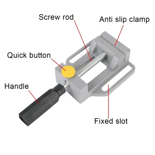 Aluminum Alloy Right Angle Clamp for DIY and Professional Use - Image 5