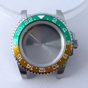 40.5mm Stainless Steel GMT Watch Case NH35/NH36 166 Sa5465af38a4b44689dcddabf354aaba0I